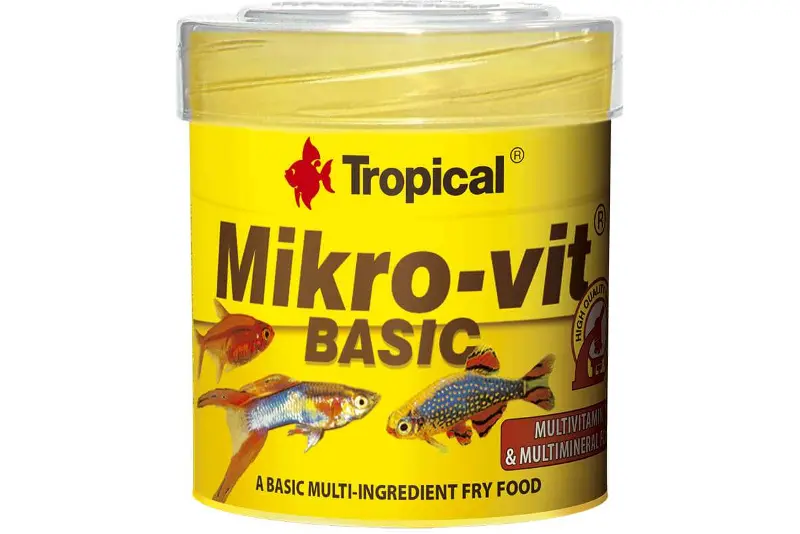 Tropical Mikro-Vit Basic, 50 ml aliment en poudre fine