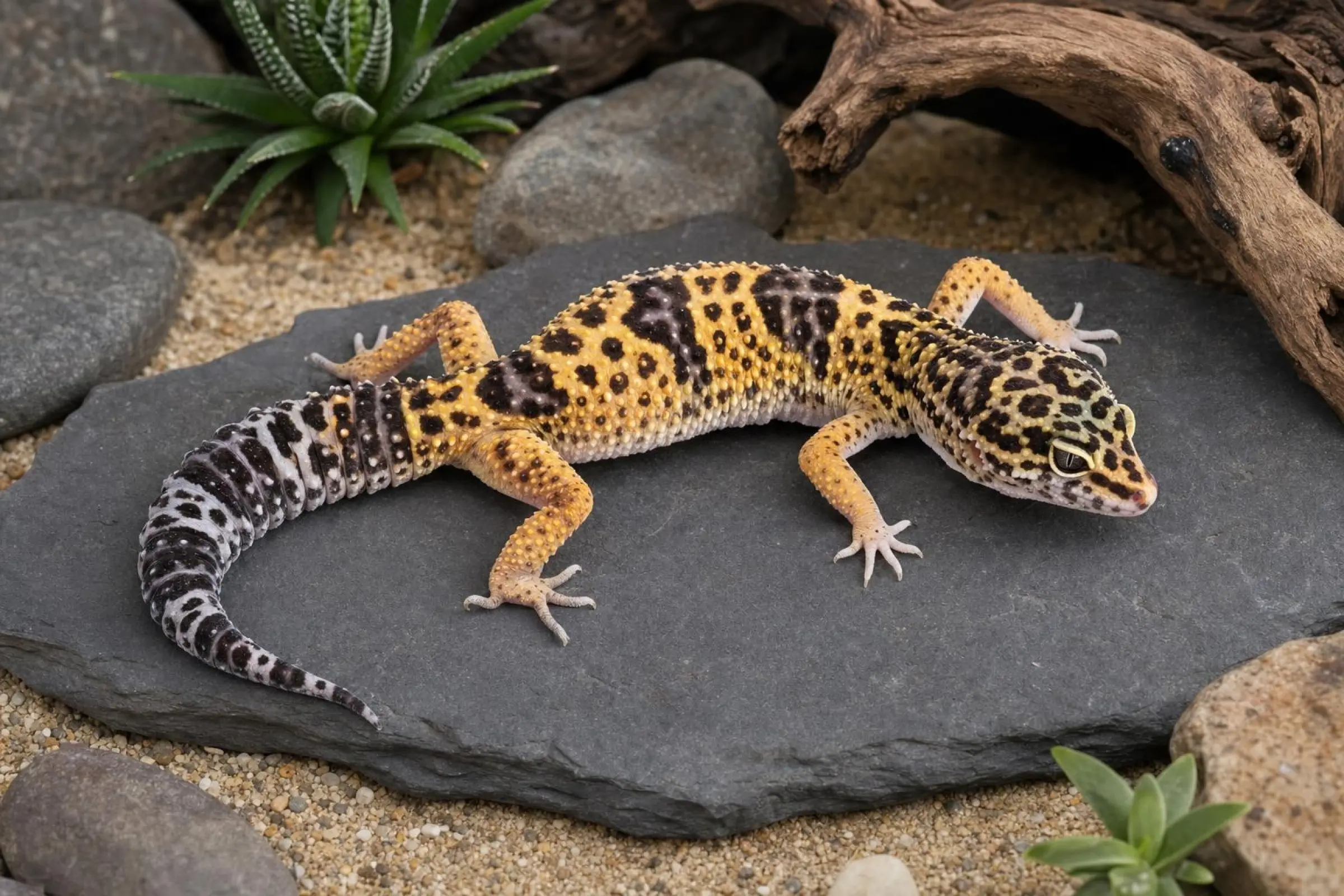 Leopardgecko « Designer Mix », Eublepharis macularius