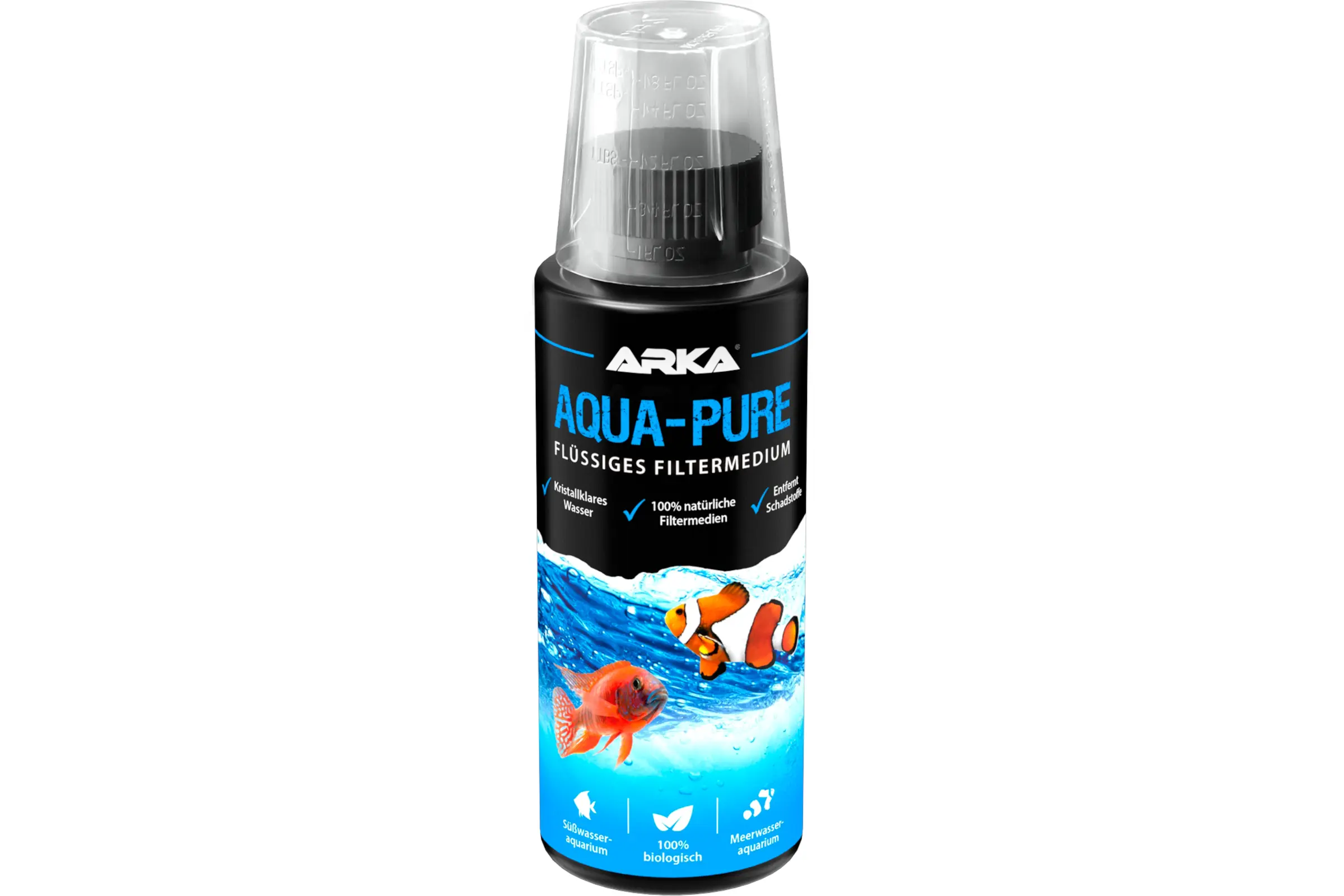 ARKA Aqua Pure, média filtrant liquide, 118 ml