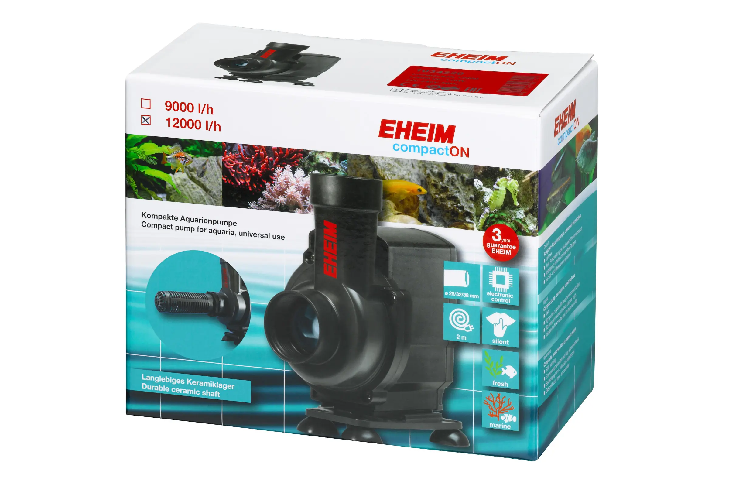 Eheim CompactON 12000, pompe de circulation