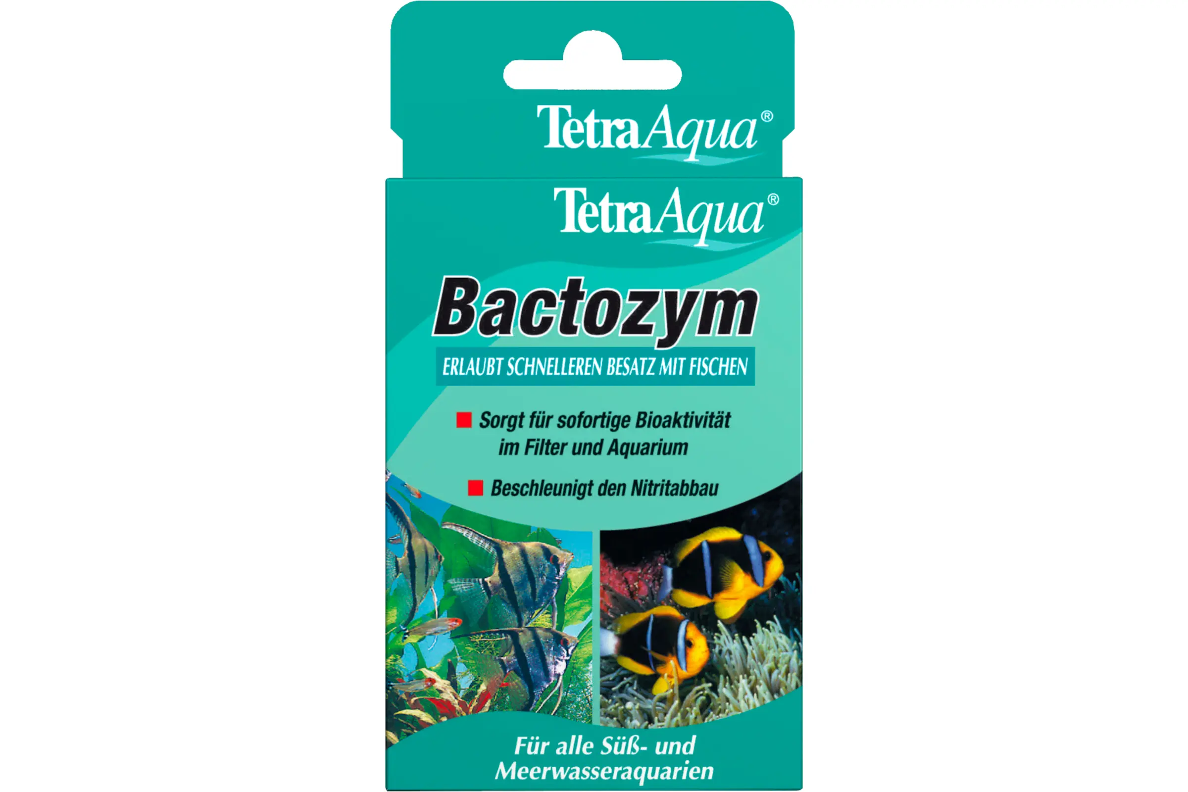 TetraAqua Bactozym, capsules de démarrage pour filtre, 10 capsules
