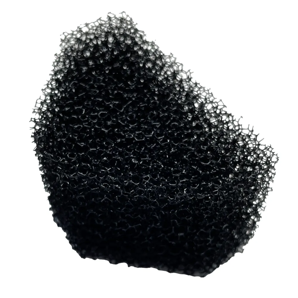 Dupla Ersatz-Filtermatte / Filterpad für Clean Flow Filter 80, schwarze poröse Vorfiltermatte aus Schaumstoff, passgenaues Original-Ersatzteil für Innenfilter