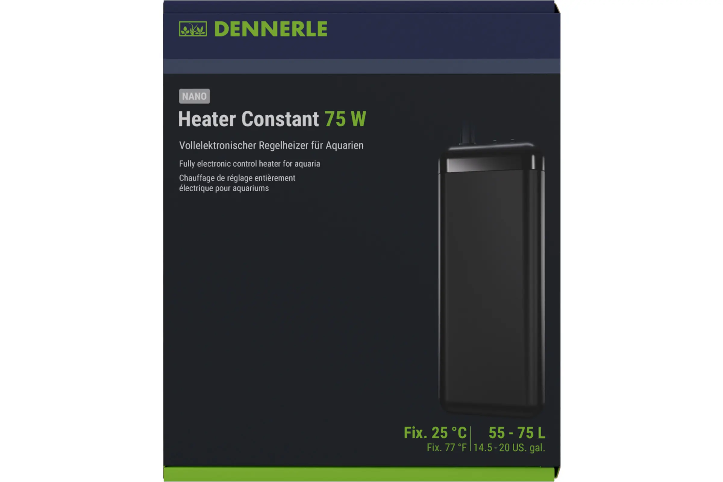 Dennerle Heater Constant, 75 watts