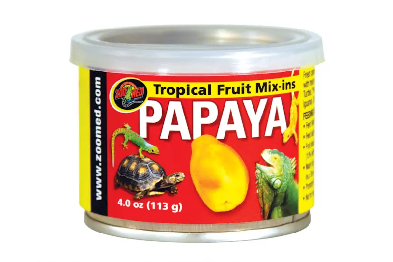 Zoomed Trop. Fruit Mix-ins Papaye, aliment complémentaire, 95 g