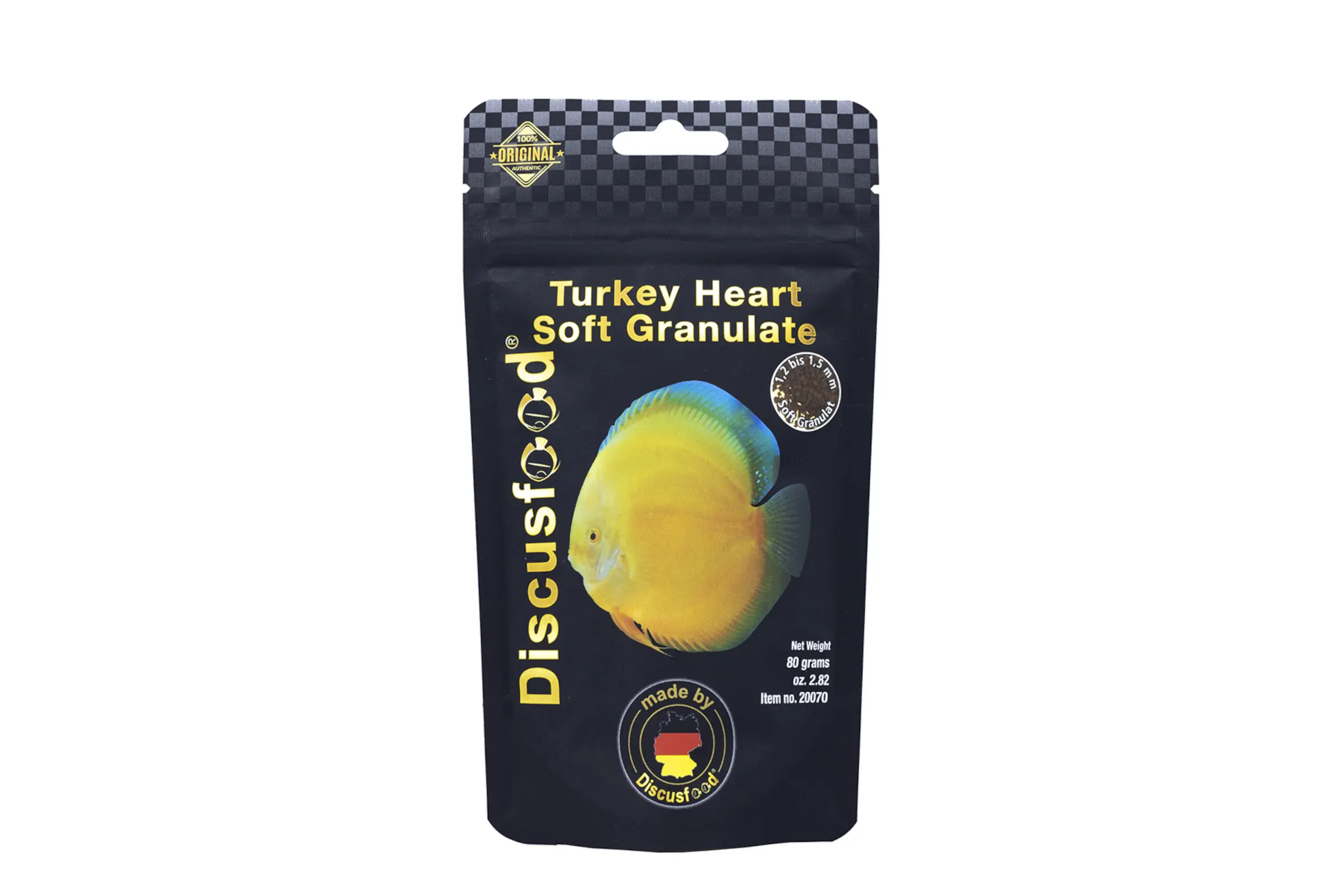 Discusfood Turkey Heart Granulate Soft, 80 ou 230 g