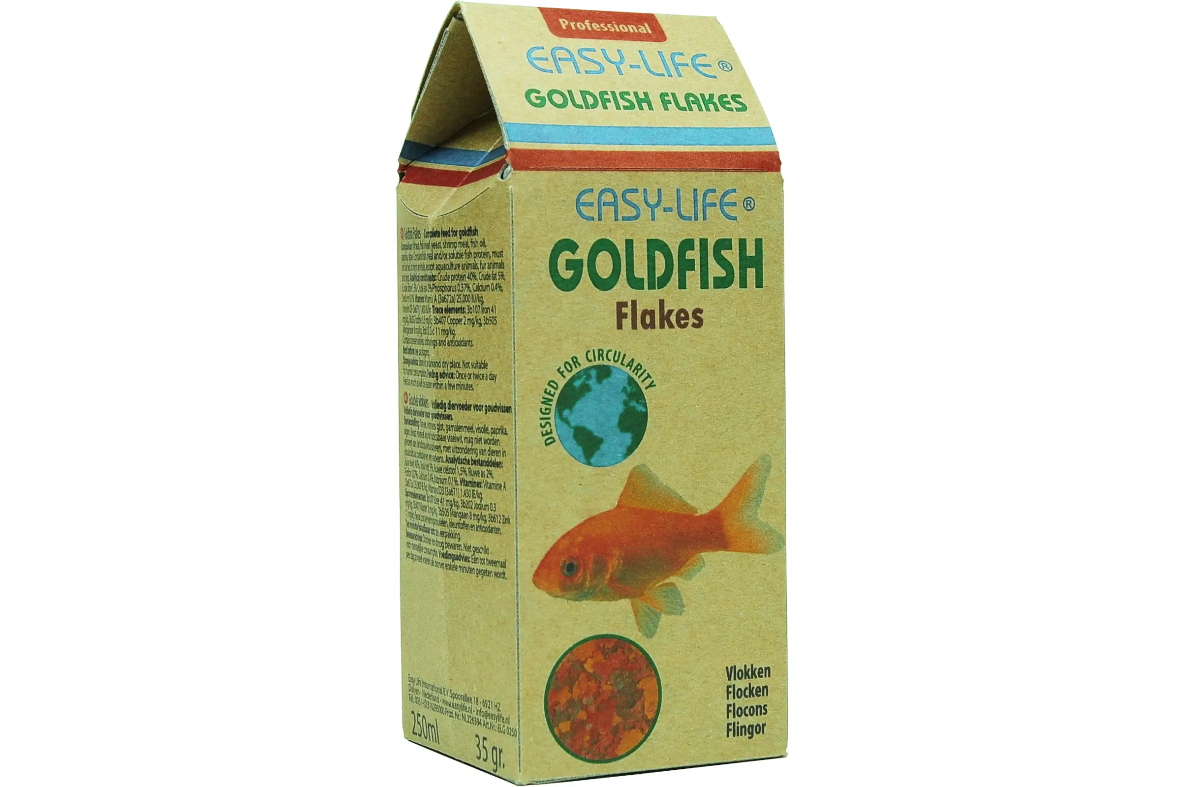 Easy-Life Goldfish, flocons pour poissons rouges, 250 ml