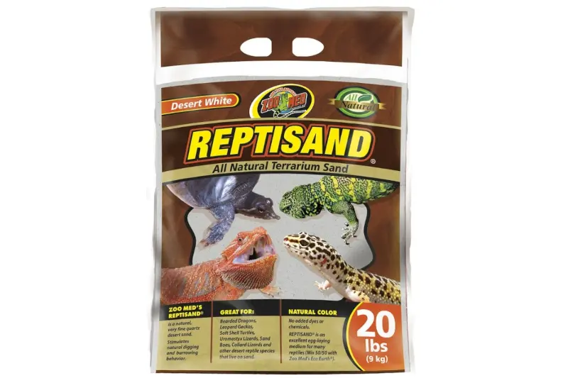 Zoomed Repti Sand Desert White, substrat de sol, 4,5 kg