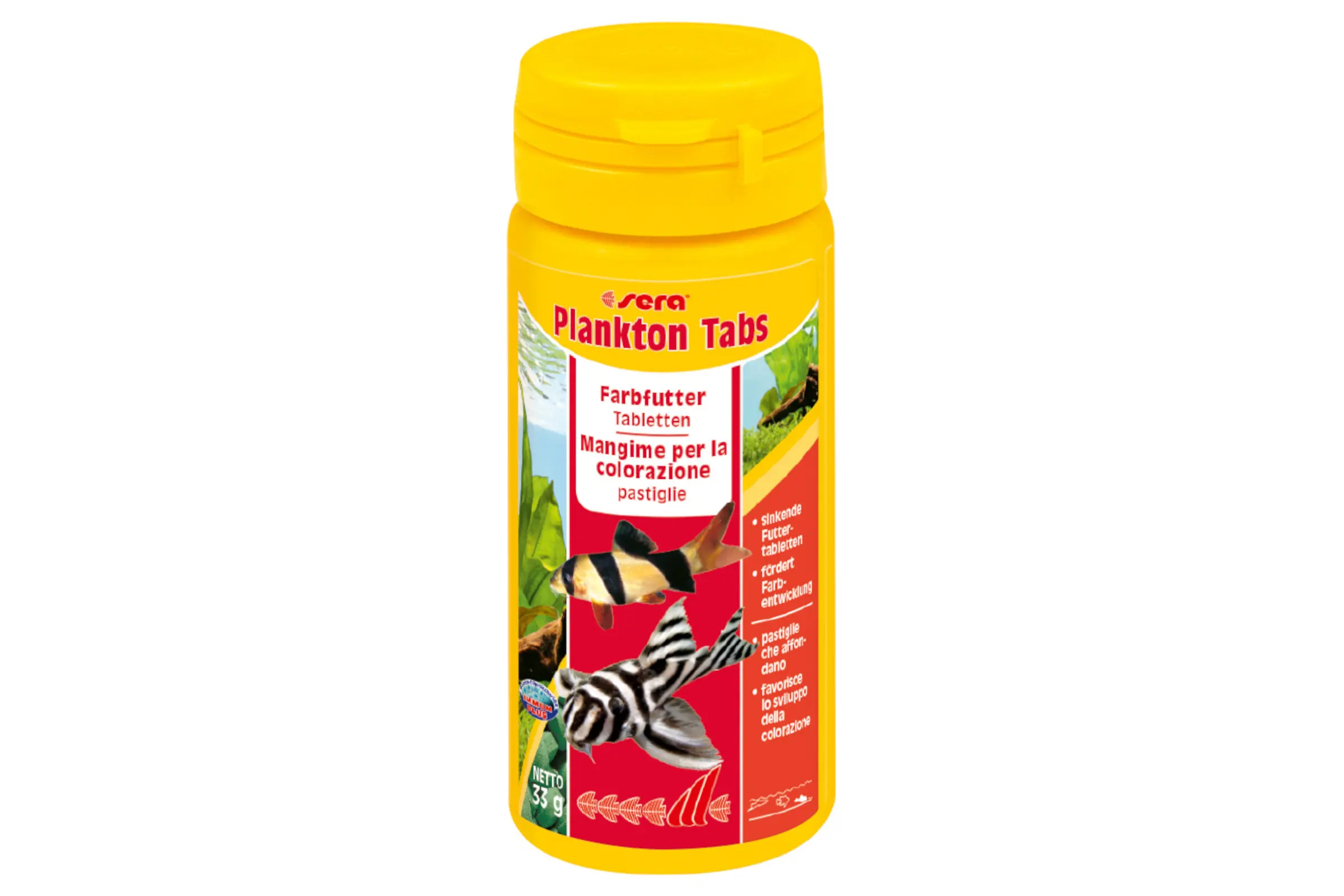 Sera Plankton Tabs Nature, comprimés d'aliment complémentaire, 50 ml