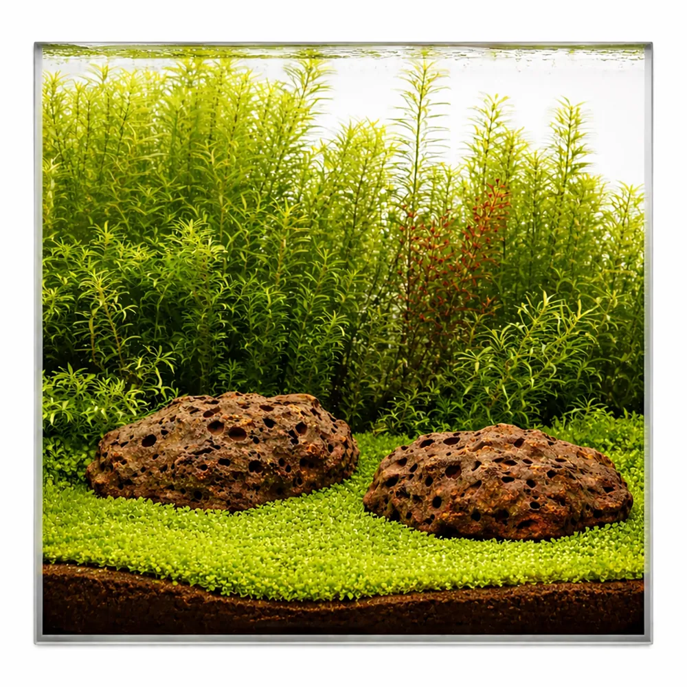 Hobby Termite Rock S – poröser, natürlich gebrochener Naturstein mit Hohlräumen im bepflanzten Aquarium; bietet Verstecke für Garnelen, Jungfische, Reptilien und Wirbellose, Gewicht ca. 0,4–1,0 kg