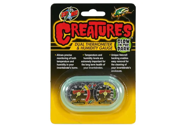 Zoomed Creatures Thermomètre et hygromètre doubles