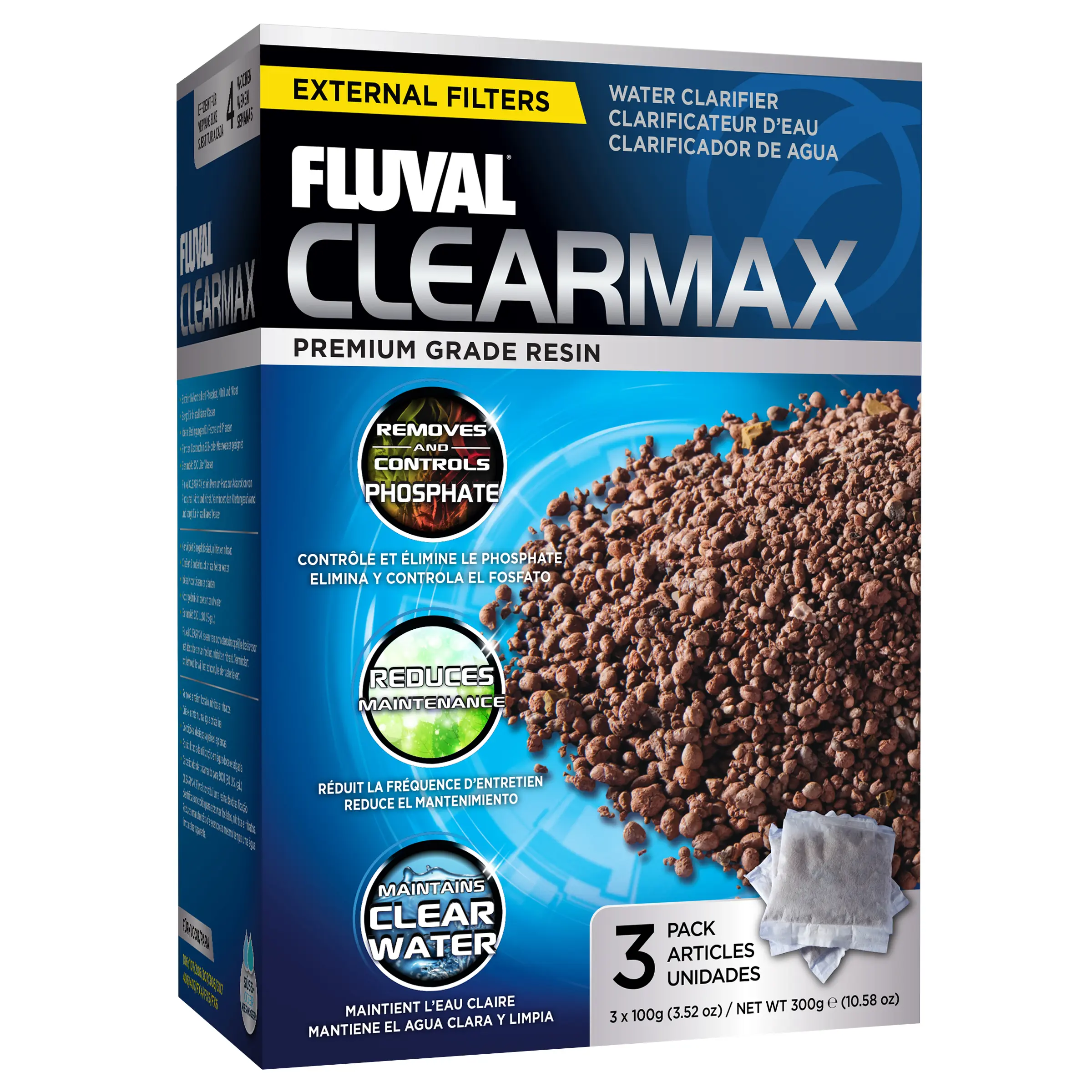 Fluval Clearmax Éliminateur de phosphates