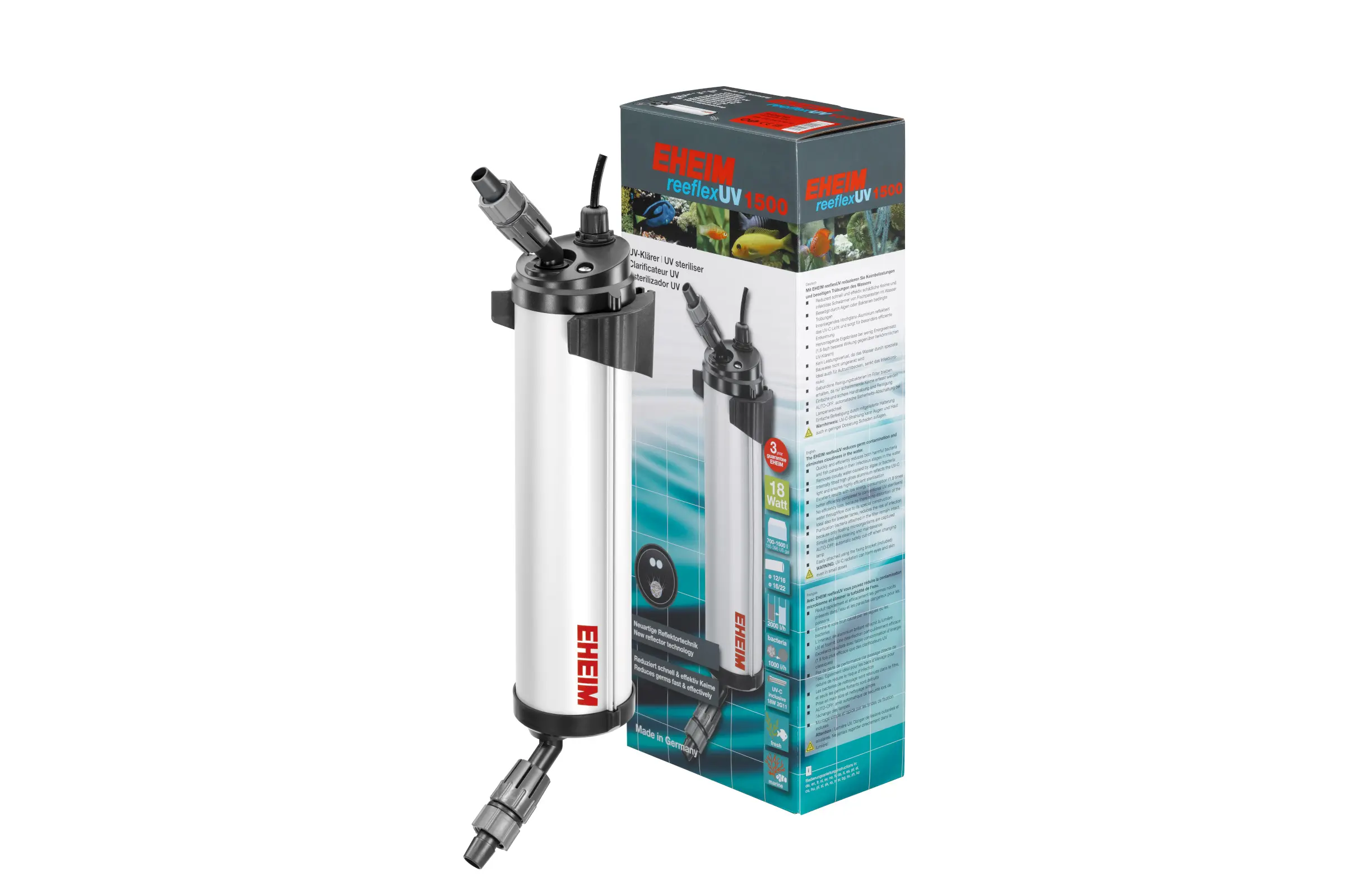 Eheim reeflexUV 1500, clarificateur UV, 18 W