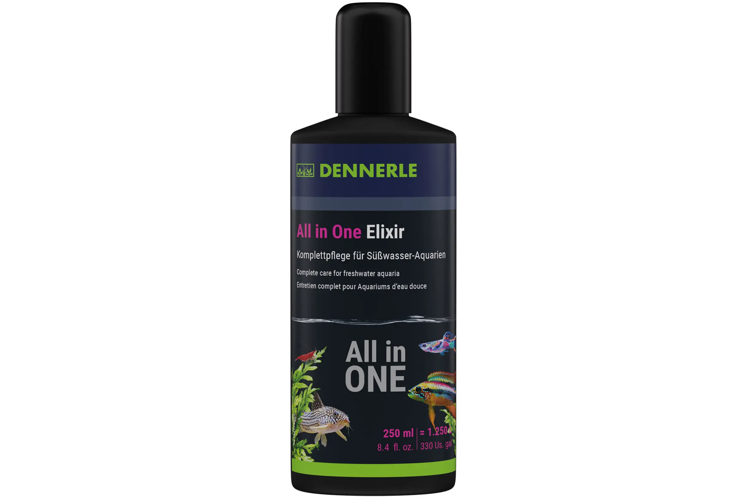 Dennerle All in One! Élixir, produit d’entretien complet