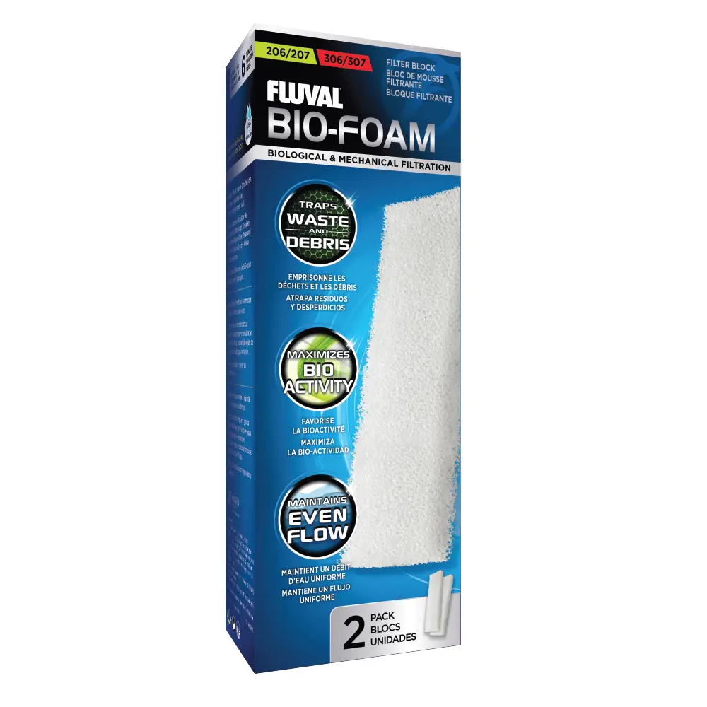 Cartouches en mousse Fluval 206/306/207/307
