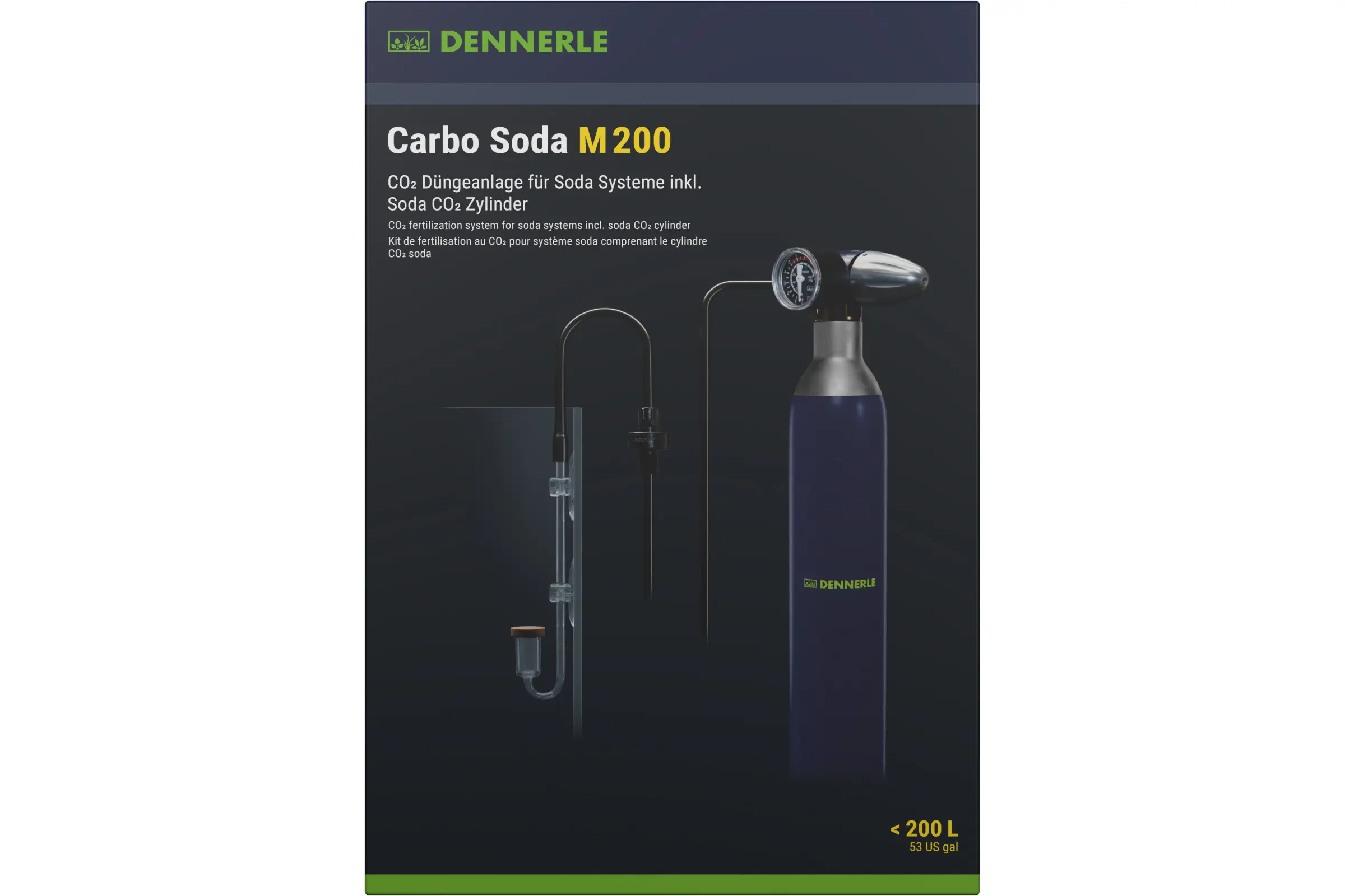 Dennerle Carbo Soda M200, kit CO2 Soda