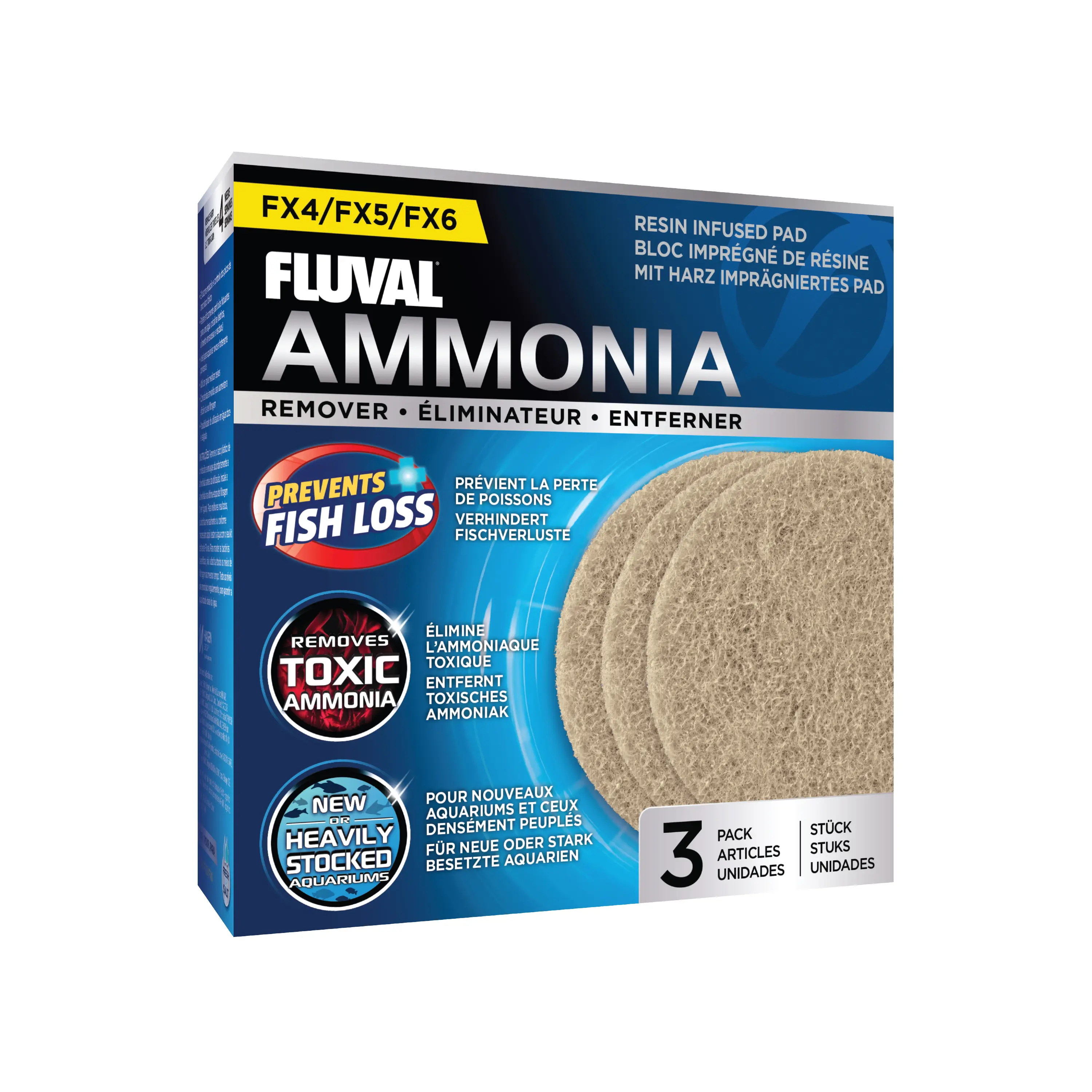 Éliminateur d’ammoniac Fluval FX4/6