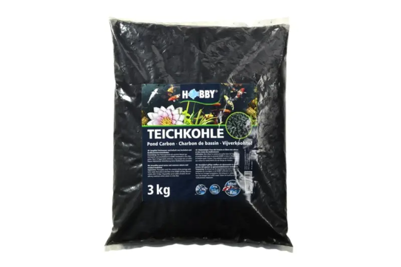 Hobby charbon pour bassin, charbon filtrant, 3 kg