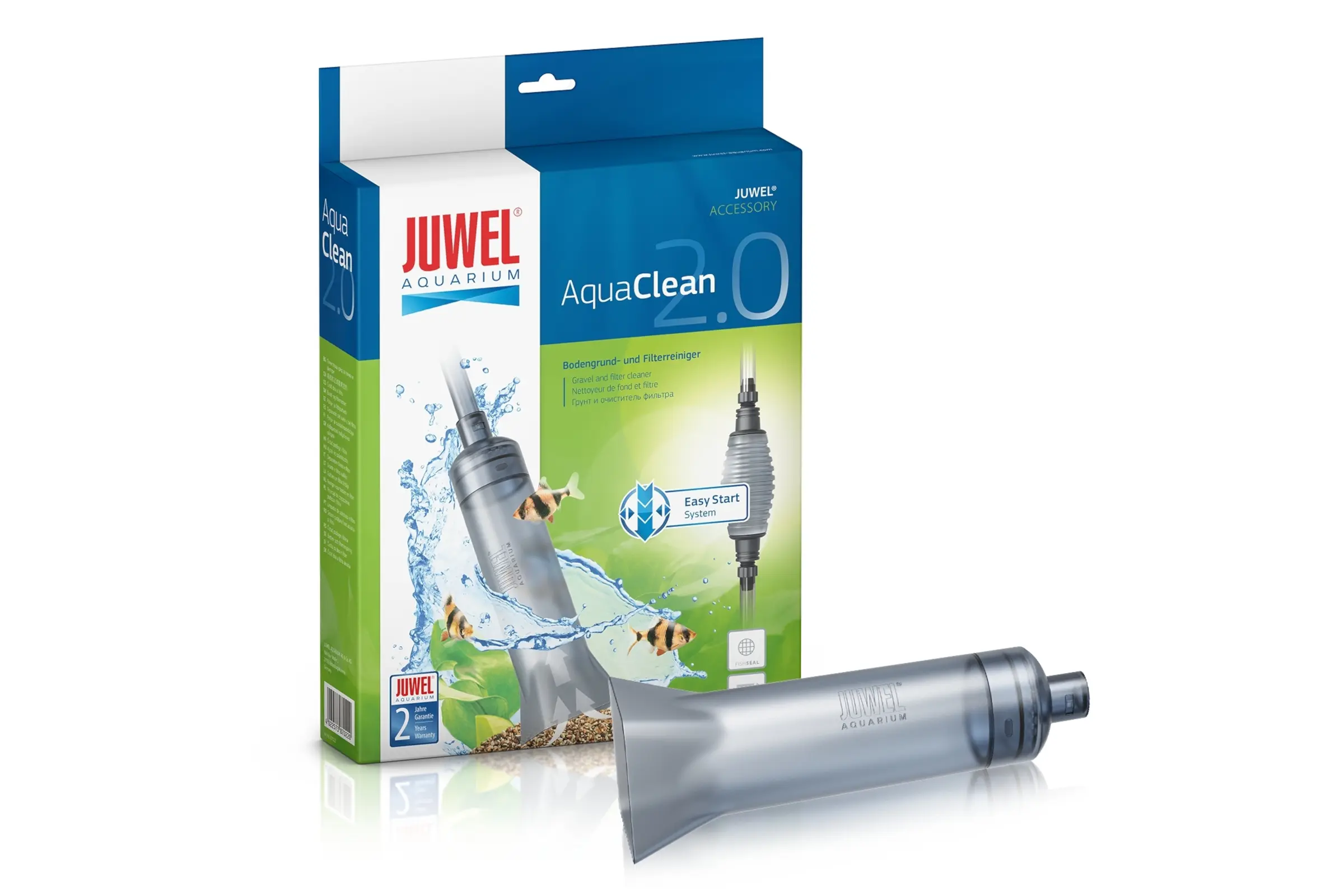 Juwel Aqua Clean 2.0, nettoyeur de substrat et de filtre