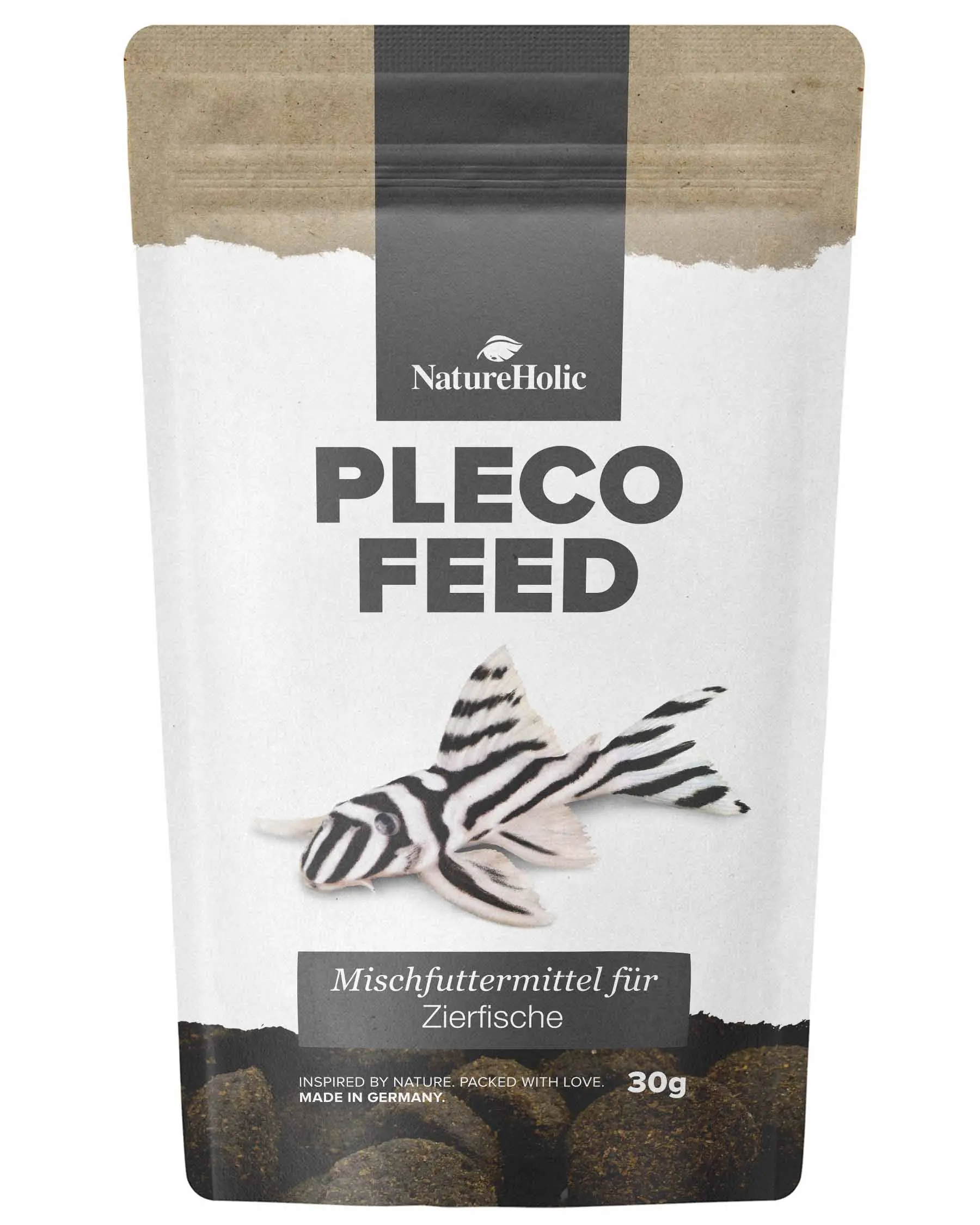 NatureHolic Welsfeed, pastilles alimentaires pour poissons-chats, 30 g