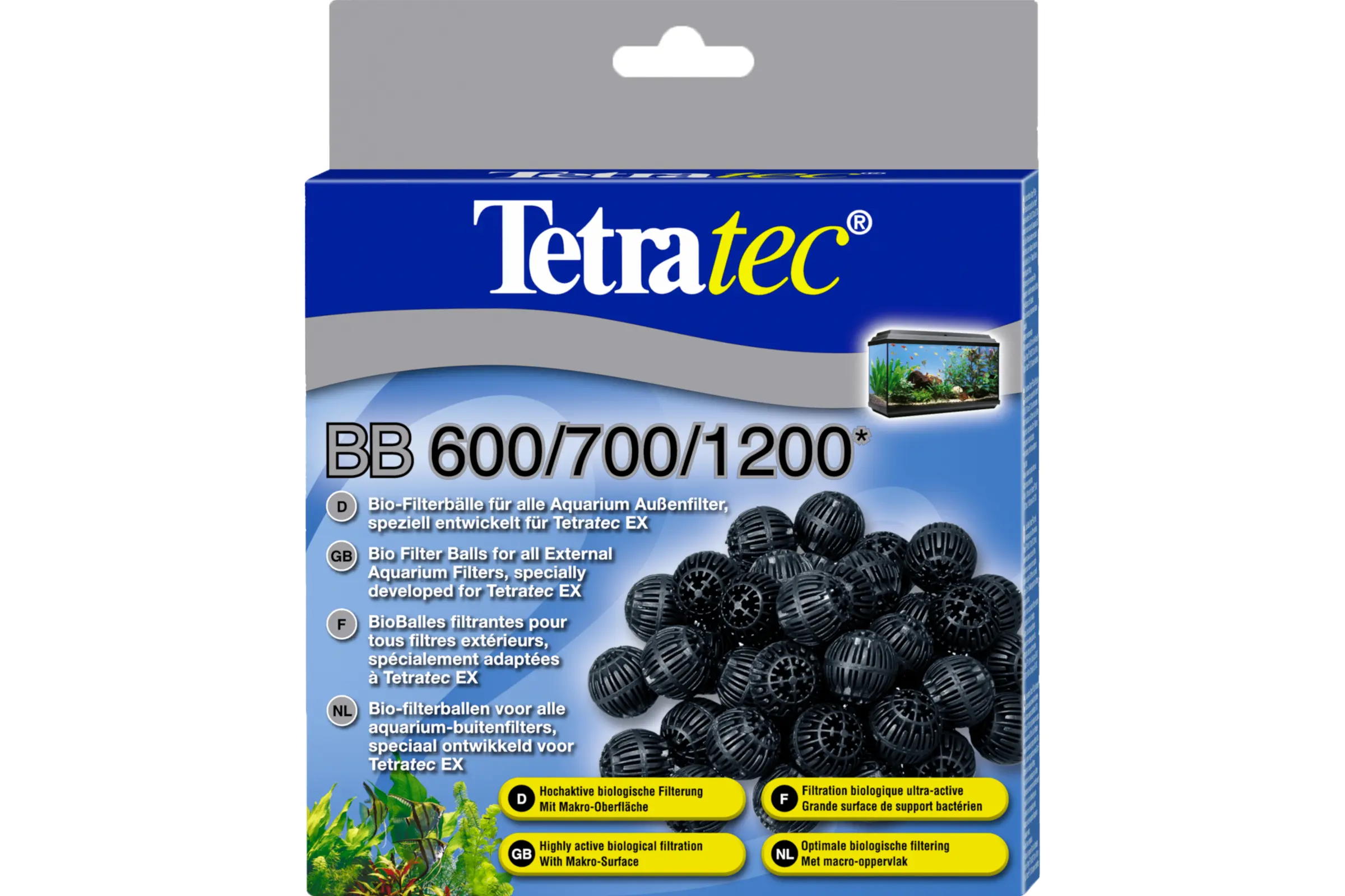 Tetratec BB BioBalls – boules filtrantes pour filtre extérieur, 800 ml