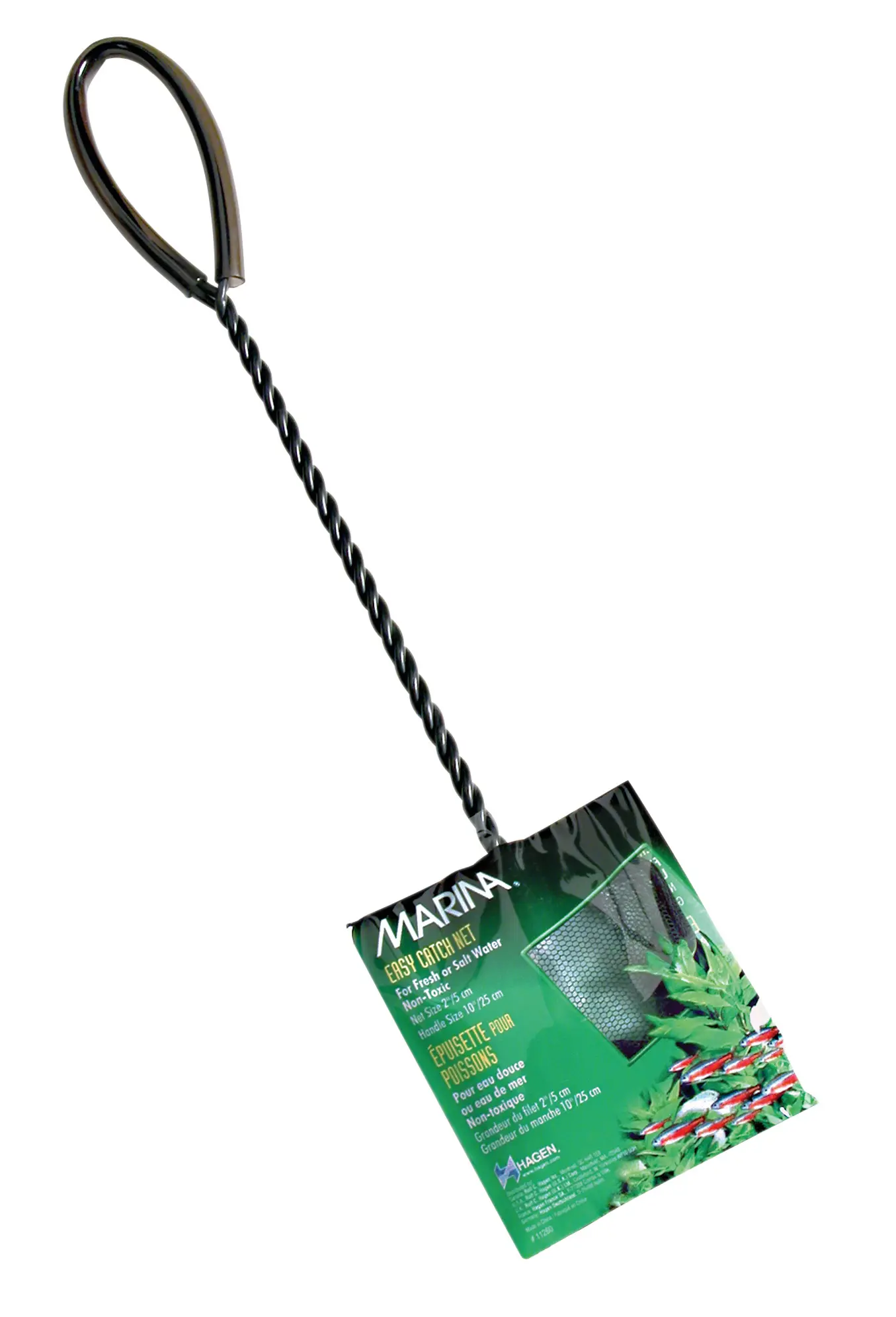 Épuisette Marina 5-25 cm noire