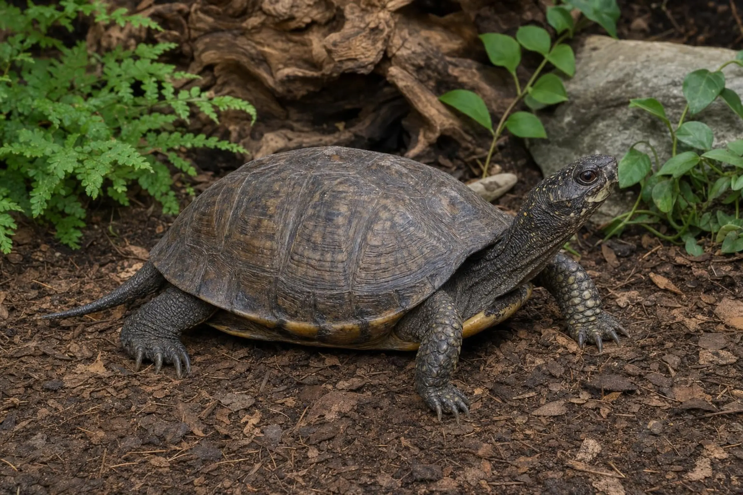 Tortue-boîte de la côte du Golfe, Terrapene c. major