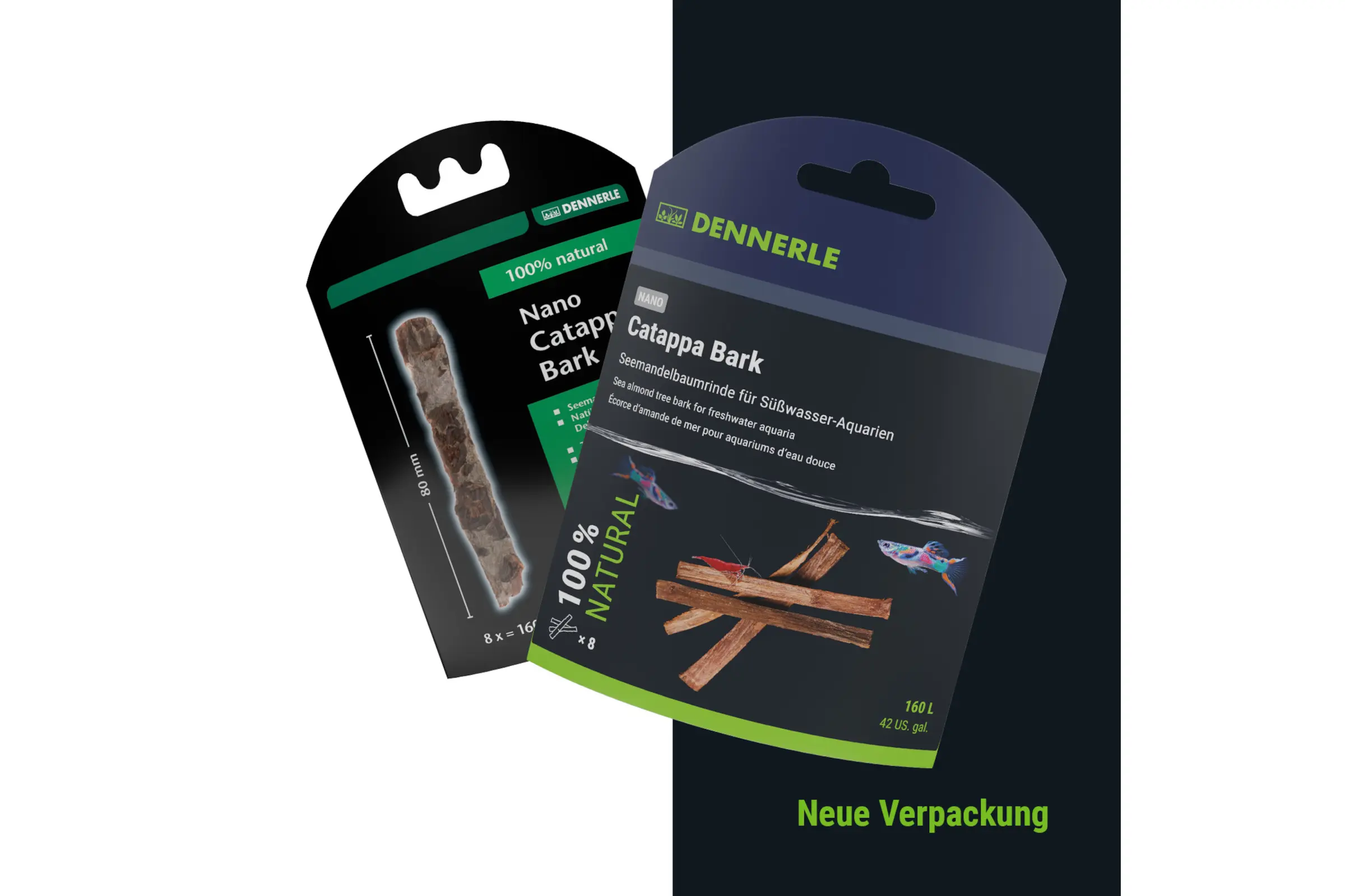Dennerle Nano Catappa Bark, 8 pièces
