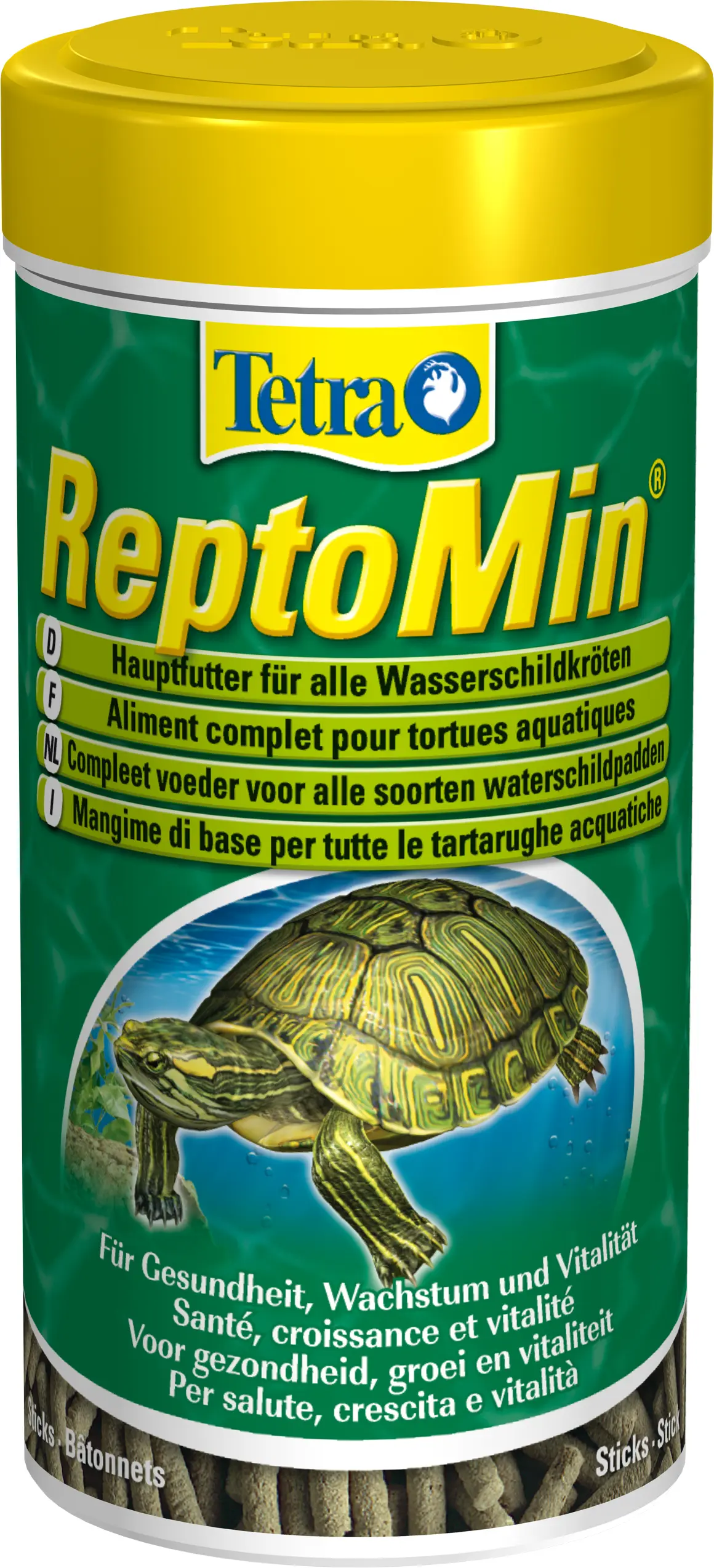 Tetra ReptoMin, sticks d’aliment principal, en 250 et 1000 ml