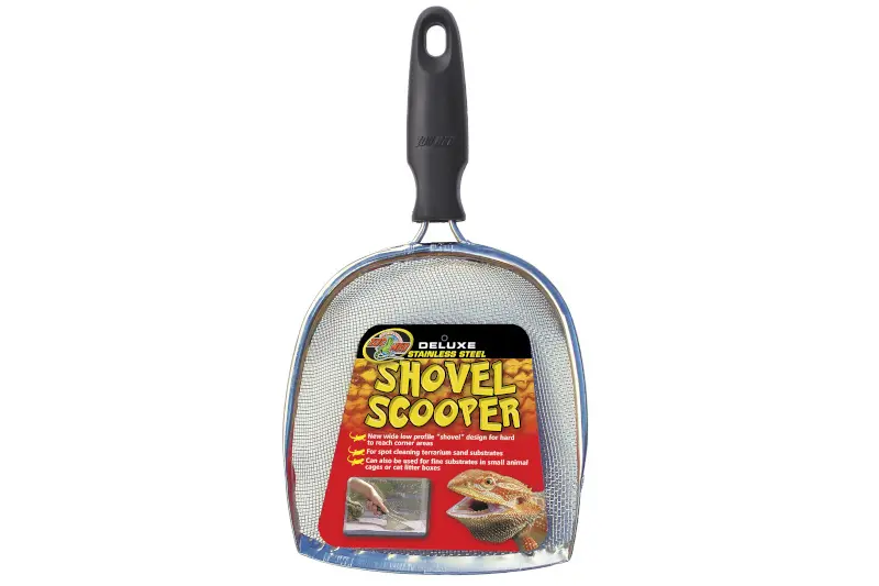 Zoomed Deluxe Shovel Scooper, pelle de nettoyage pour terrariums