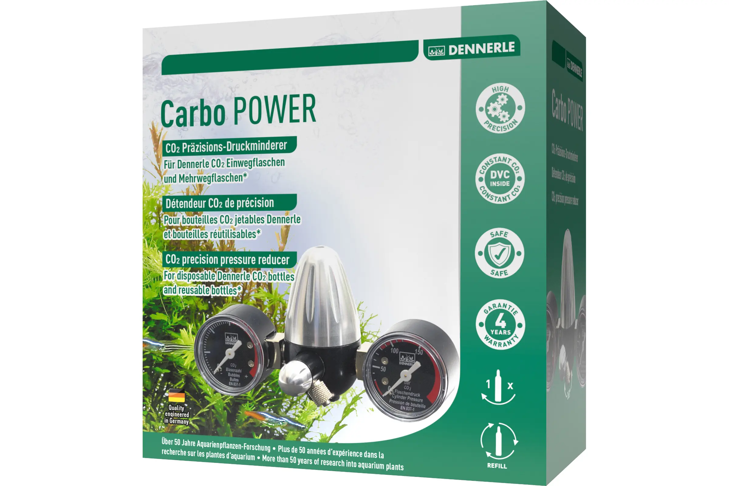 Détendeur Dennerle CO² Evolution Quantum / Carbo POWER