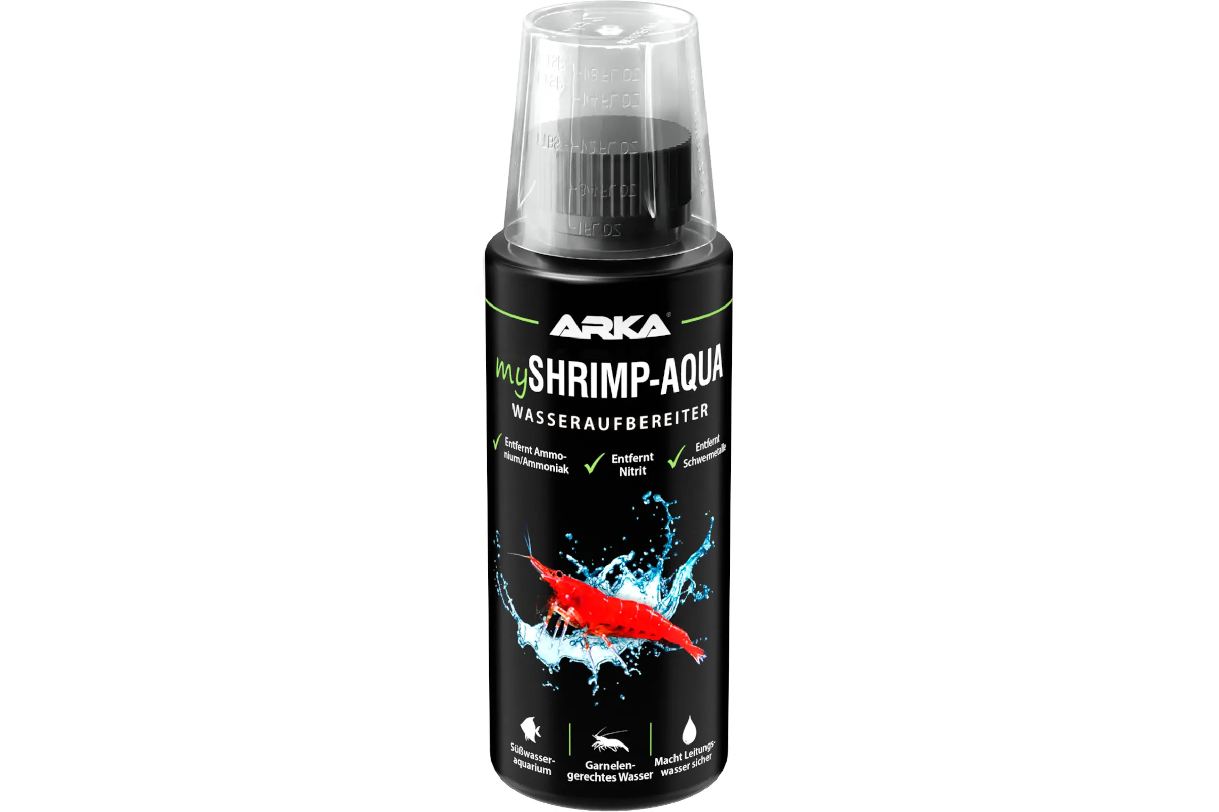 ARKA mySHRIMP‑AQUA Conditionneur d’eau pour crevettes, 118 ml