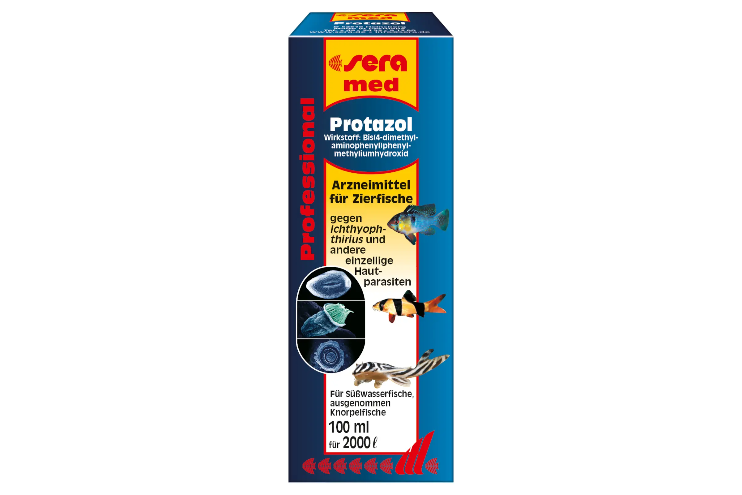 Sera med Professional Protazol, anti-parasites, 100 ml