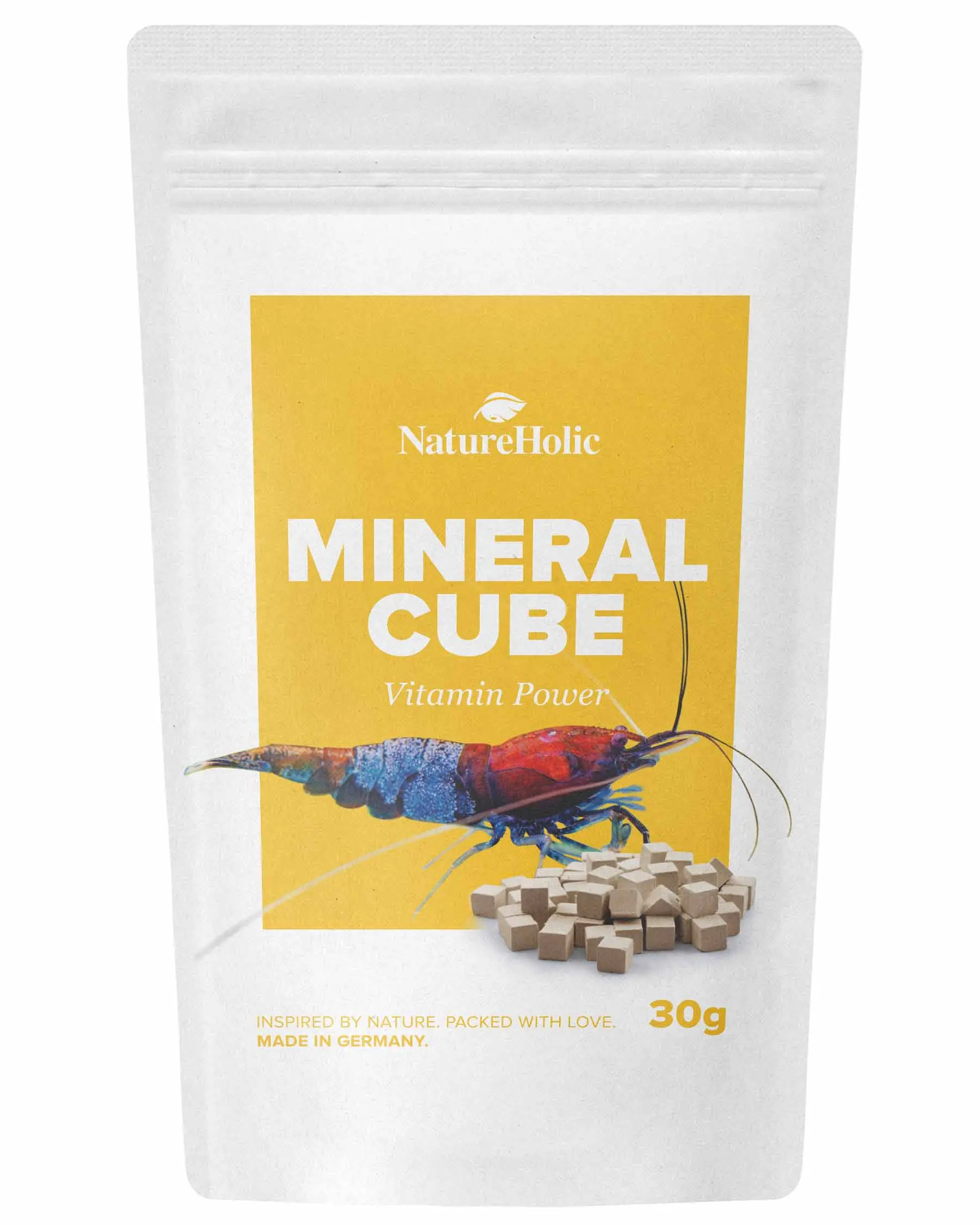 NatureHolic MineralCube Vitamine Power, aliment minéral, 30 g