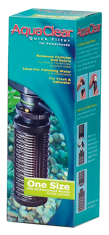 Cartouche de filtration rapide Aqua Clear grande