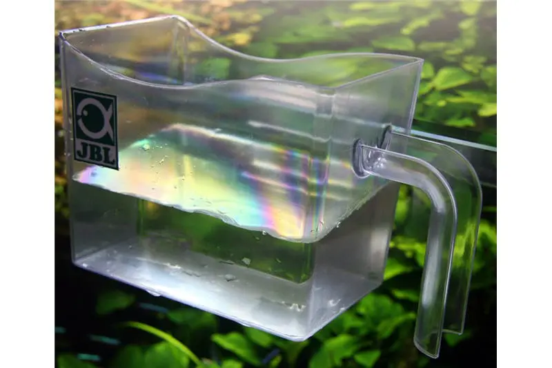 Gobelet de capture de poissons JBL, transparent
