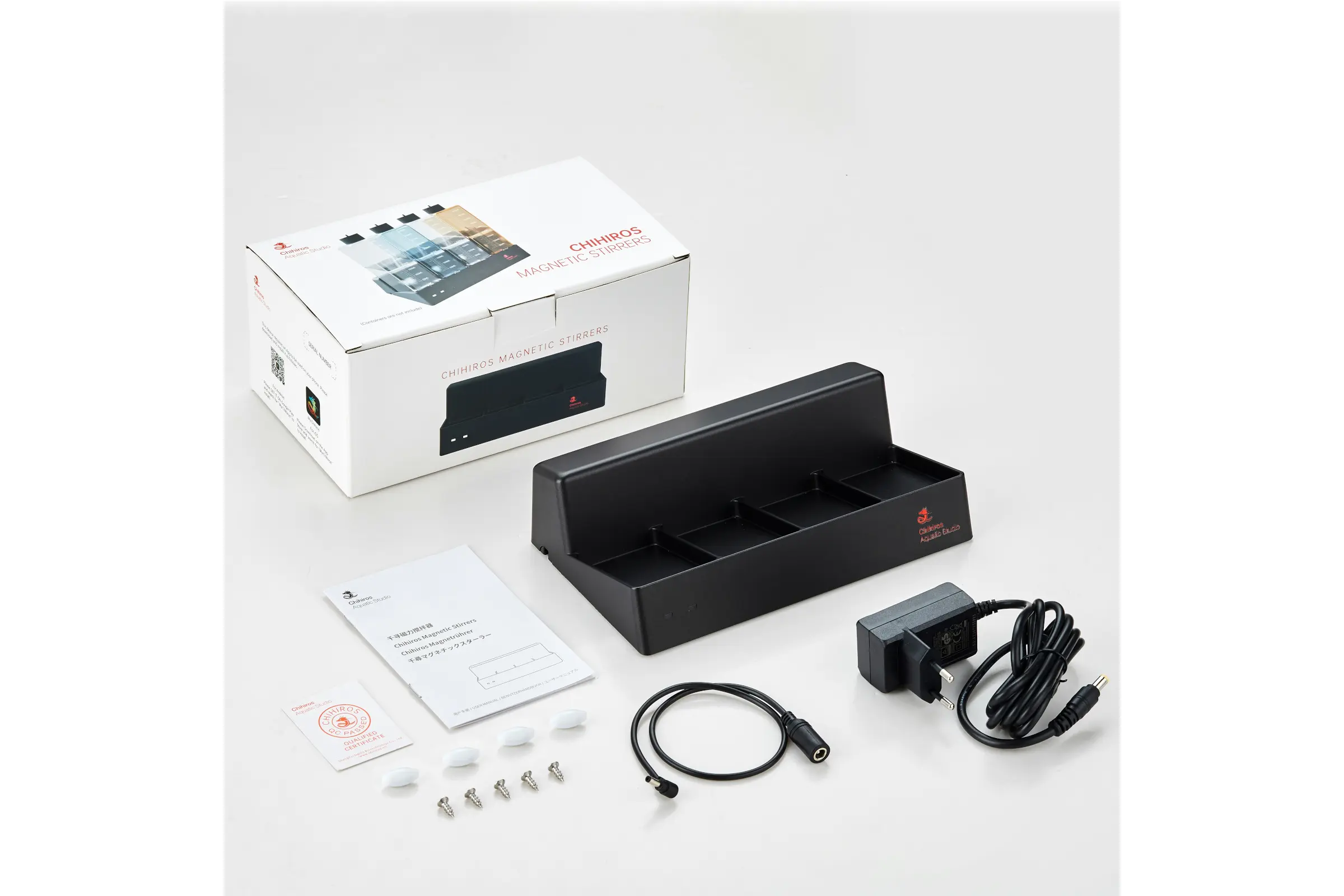 Agitateur magnétique Chihiros avec 4 raccords pour systèmes de dosage