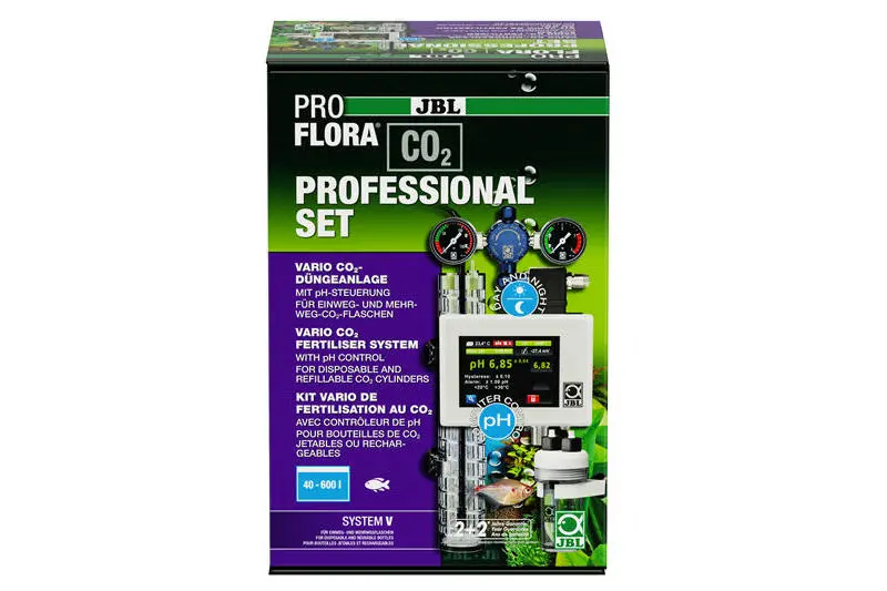 JBL ProFlora CO2 Professional Set V, installation CO2 jusqu’à 600 l