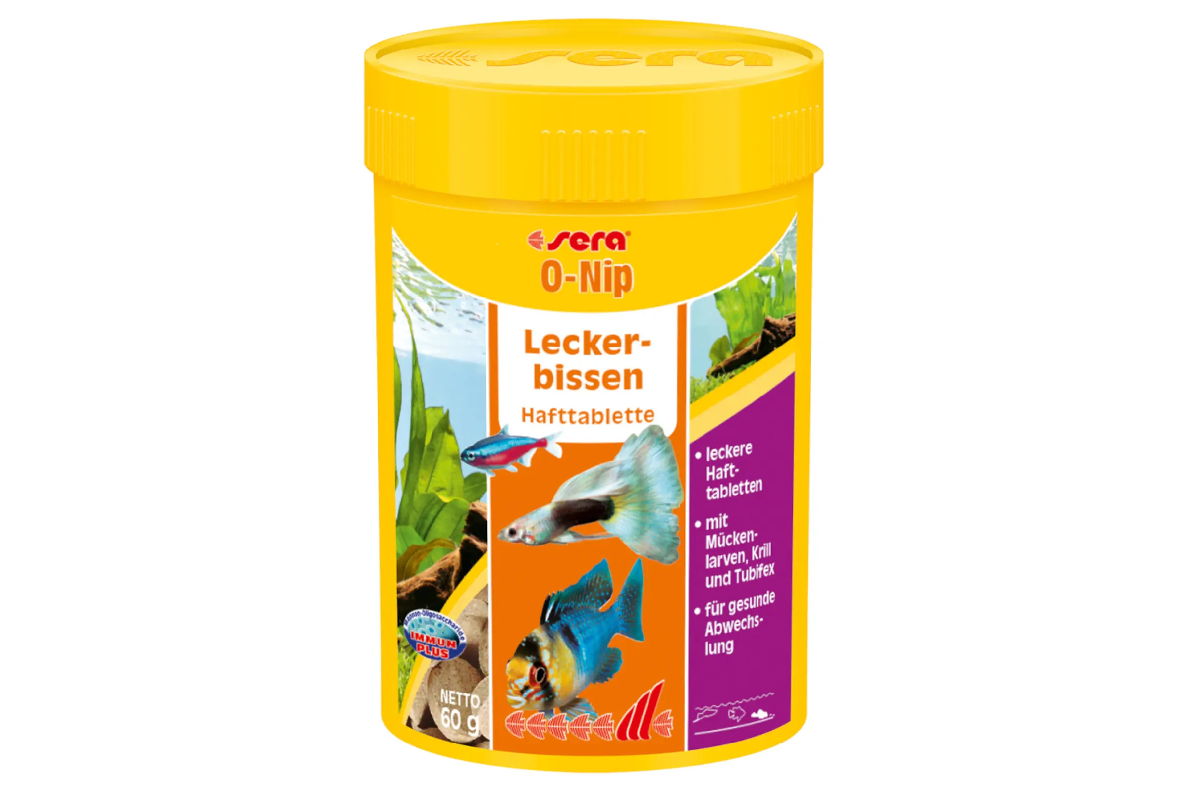 Sera O-Nip Nature, comprimés de nourriture complémentaire, 100 comprimés