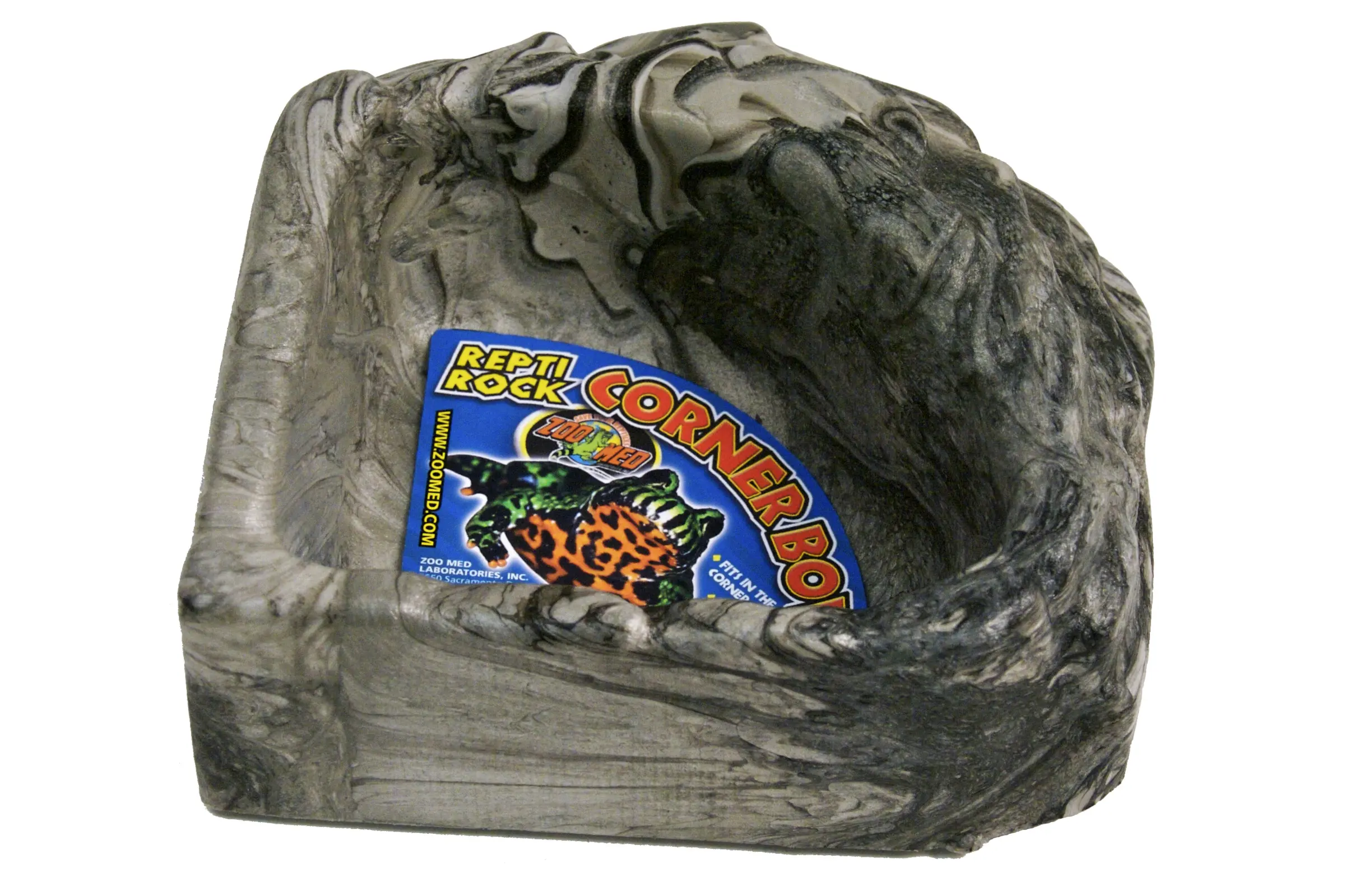 Zoomed Repti Rock Corner Water Dish Small, écuelle d’angle