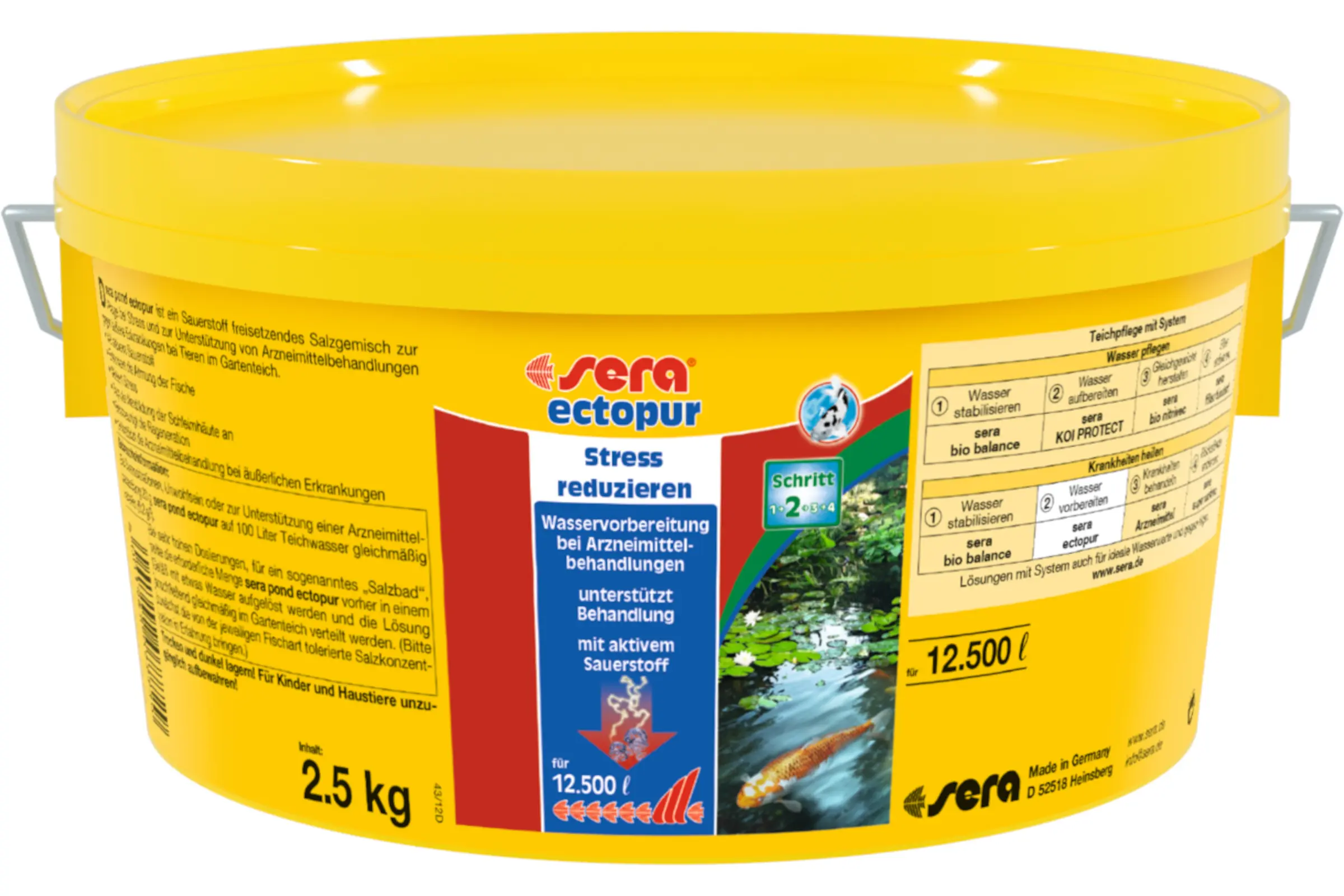 Sera Pond Ectopur Sel, 2200 ml (2,5 kg)