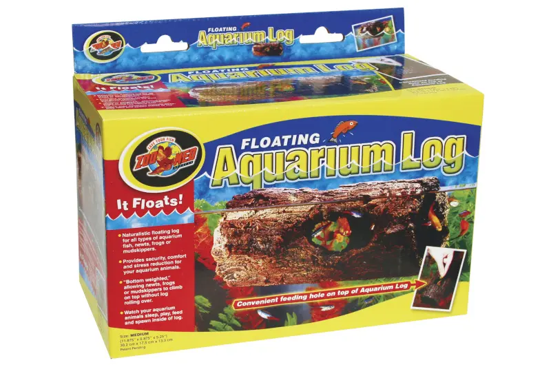 Zoomed Floating Aquarium Log (Medium), grotte flottante