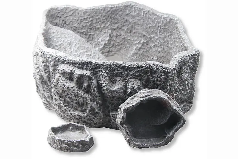 JBL ReptilBar GREY S, écuelle d’abreuvement/de bain