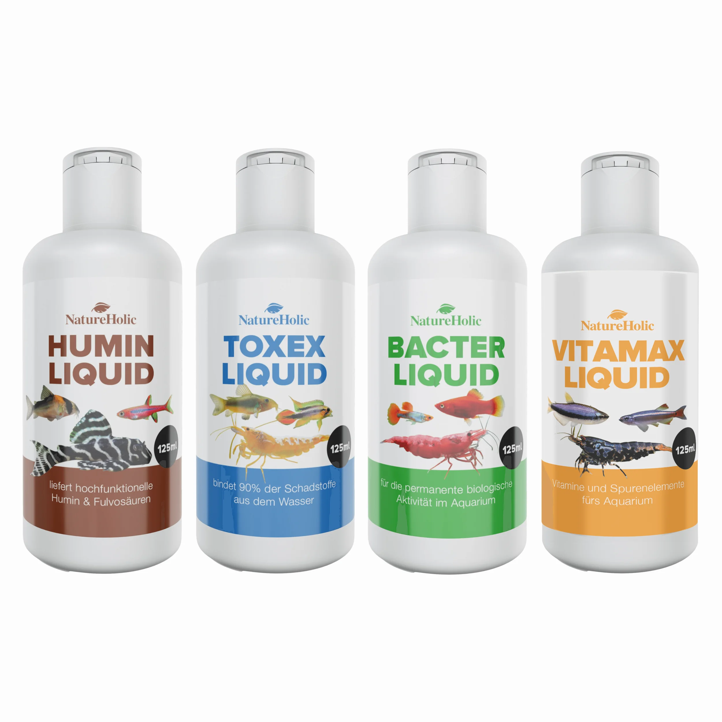Kit d’entretien pour aquarium NatureHolic, pour une qualité d’eau optimale et des habitants d’aquarium en bonne santé