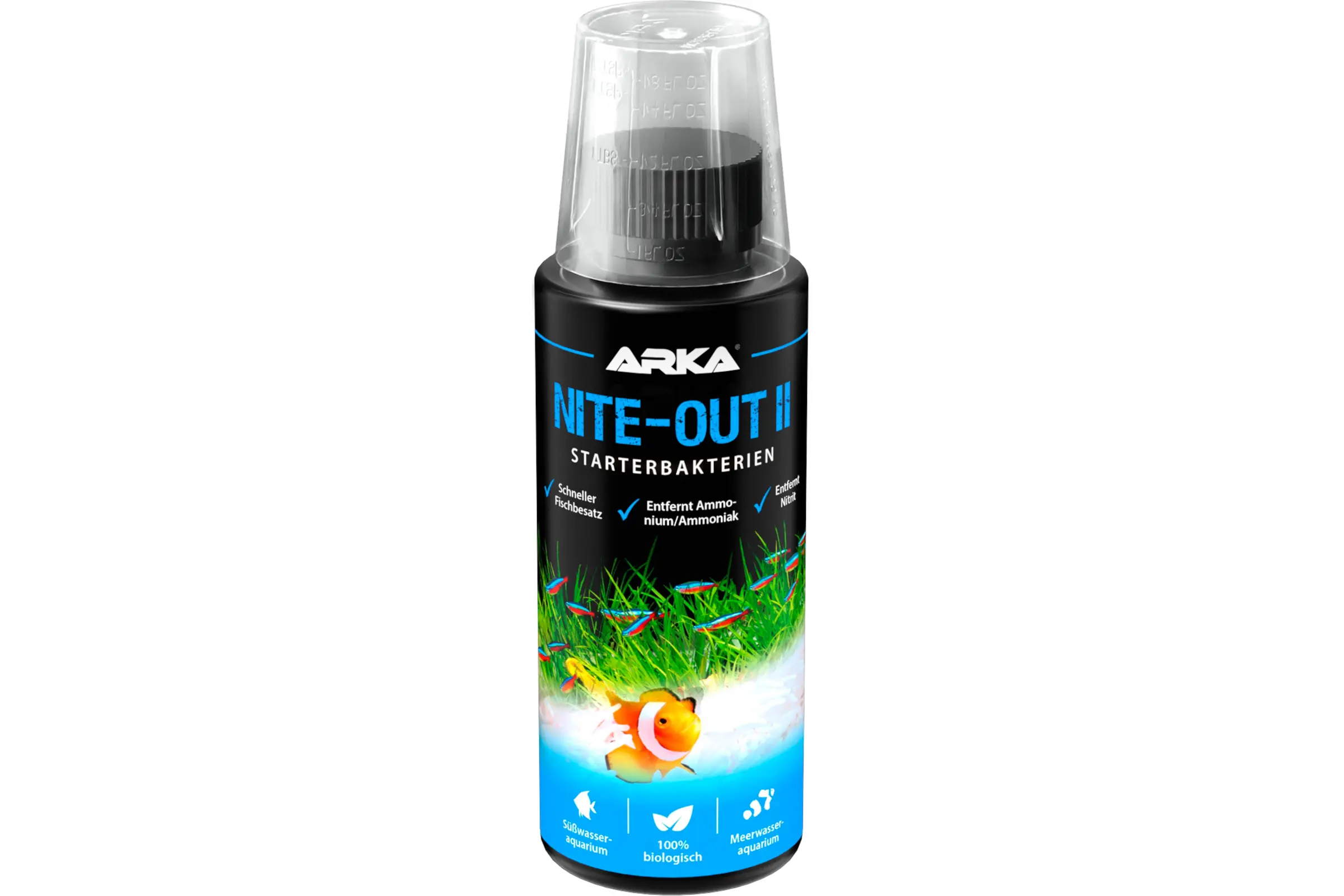 ARKA Nite‑Out II, bactéries de démarrage, 118 ml