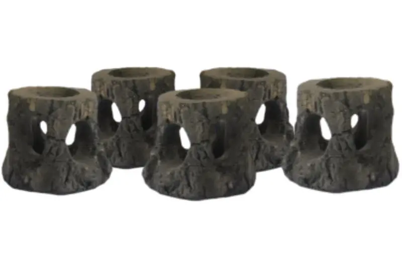 Variogart support de plantation 1, aspect souche d’arbre, 1 pièce