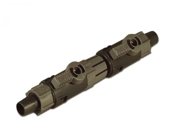 Eheim double robinet avec raccord à déconnexion rapide 12/16 mm