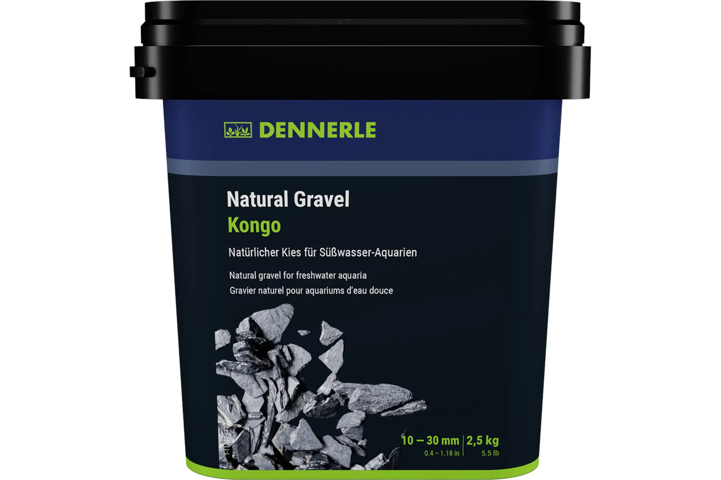 Dennerle Natural Gravel Kongo grossier, 10 - 30 mm (article en fin de série)