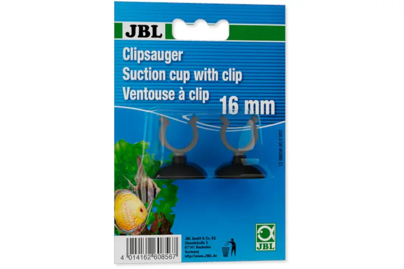 JBL ClipSauger 16 mm, 2 pcs noir