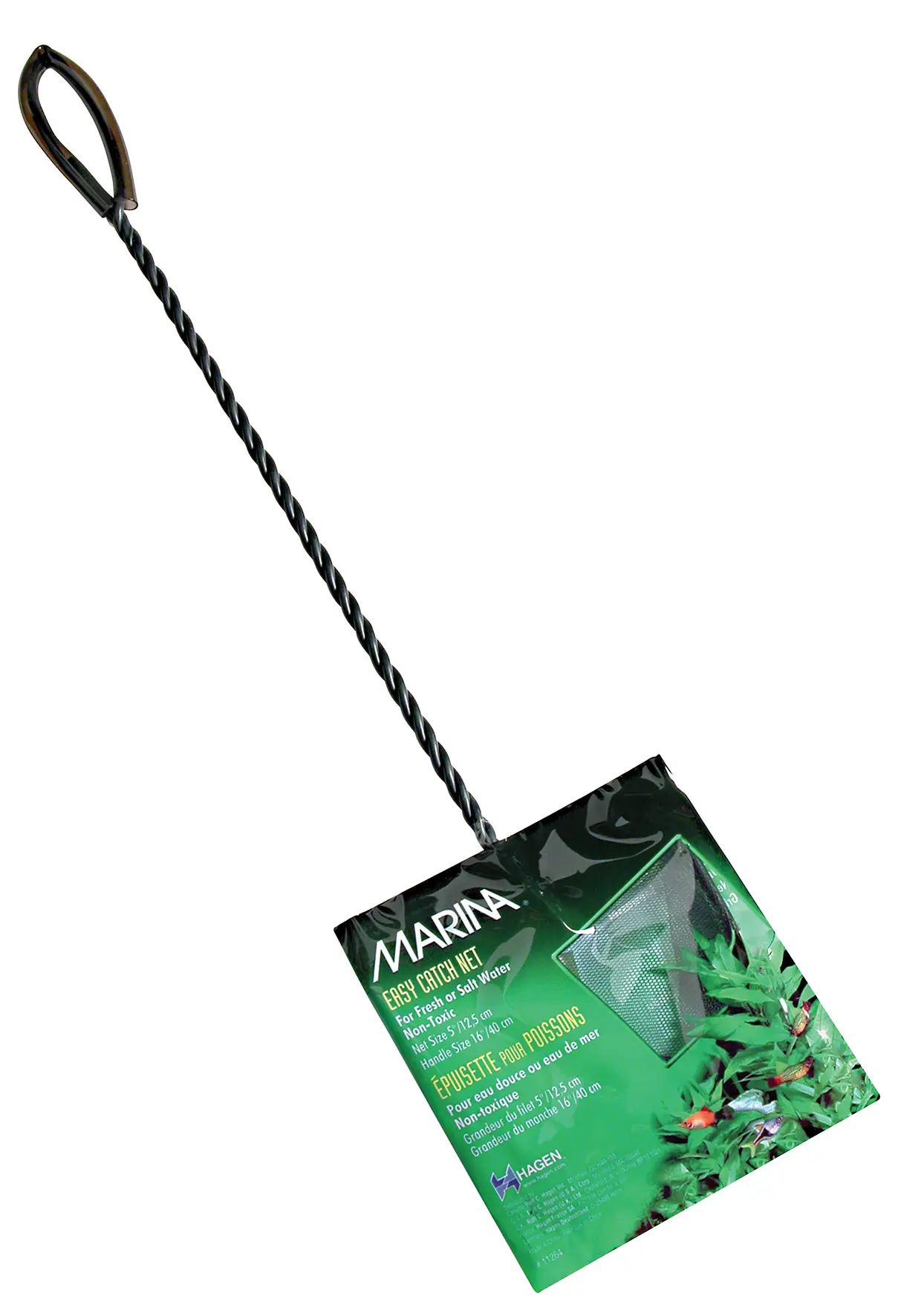 Épuisette Marina 12-40 cm noire